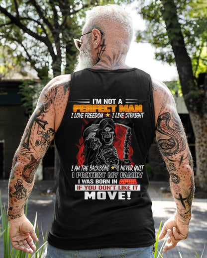 APRIL - A MAN WHO NEVER QUITS AND PROTECTS HIS OWN - FOR MAN - TLEE04 (SKU26T-01231-04)