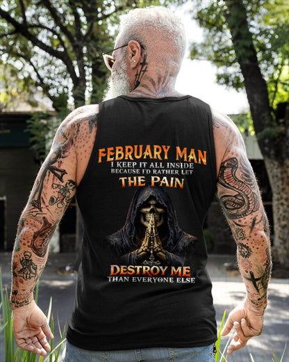 FEBRUARY MAN THE PAIN DESTROYS ME - FOR MAN - TLEE02 (SKU2606-116-02)