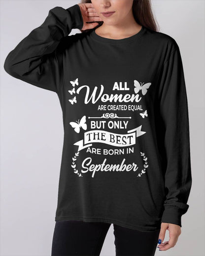 SEPTEMBER WOMEN ARE THE BEST - FOR WOMEN - TLEE09 (SKU2604-07-09)