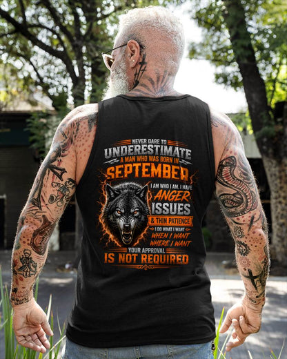SEPTEMBER MAN I DO WHAT I WANT SHIRT - FOR MAN - TLEE09 (SKU2608-244-09)