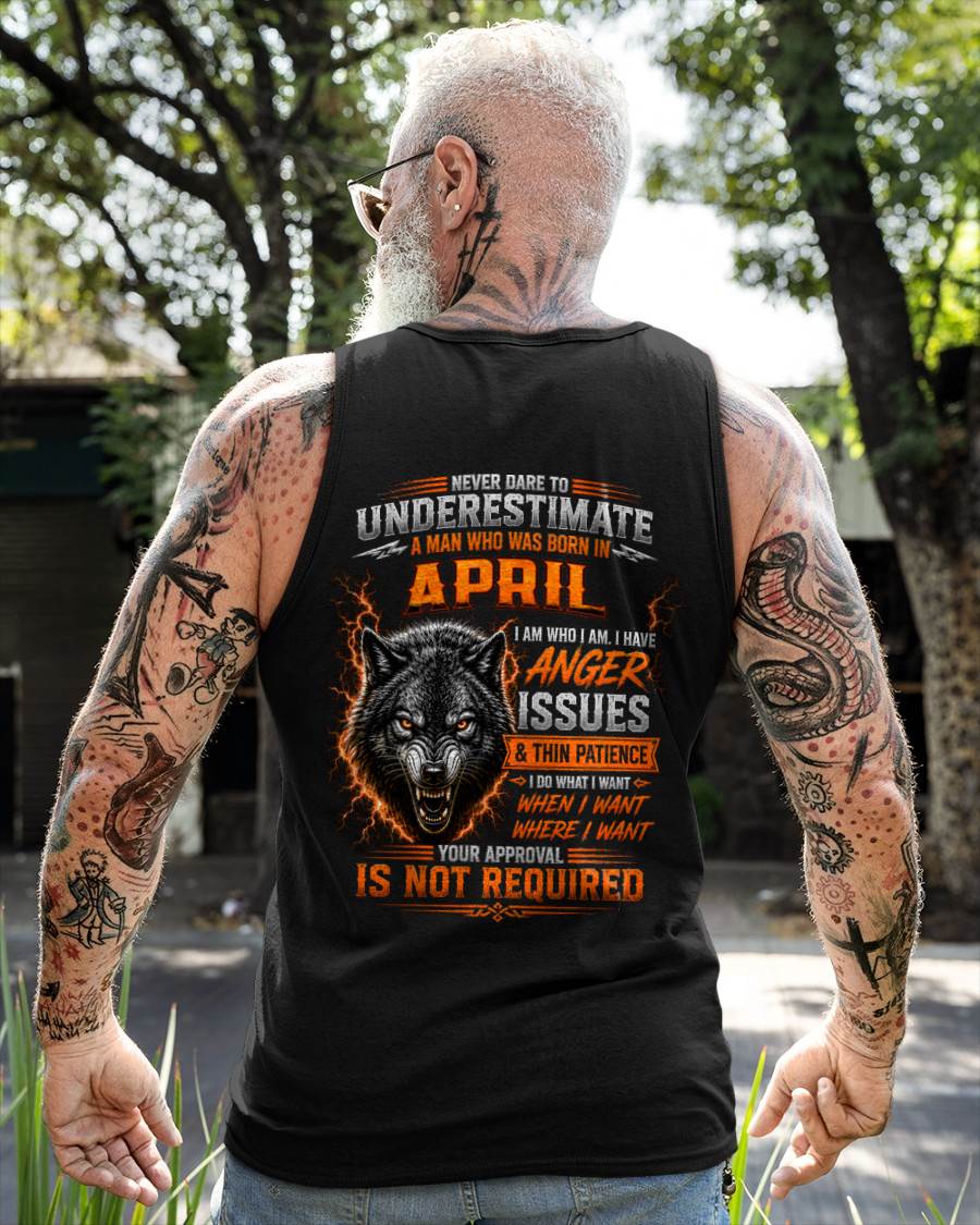 APRIL MAN I DO WHAT I WANT SHIRT - FOR MAN - TLEE04 (SKU2608-244-04)