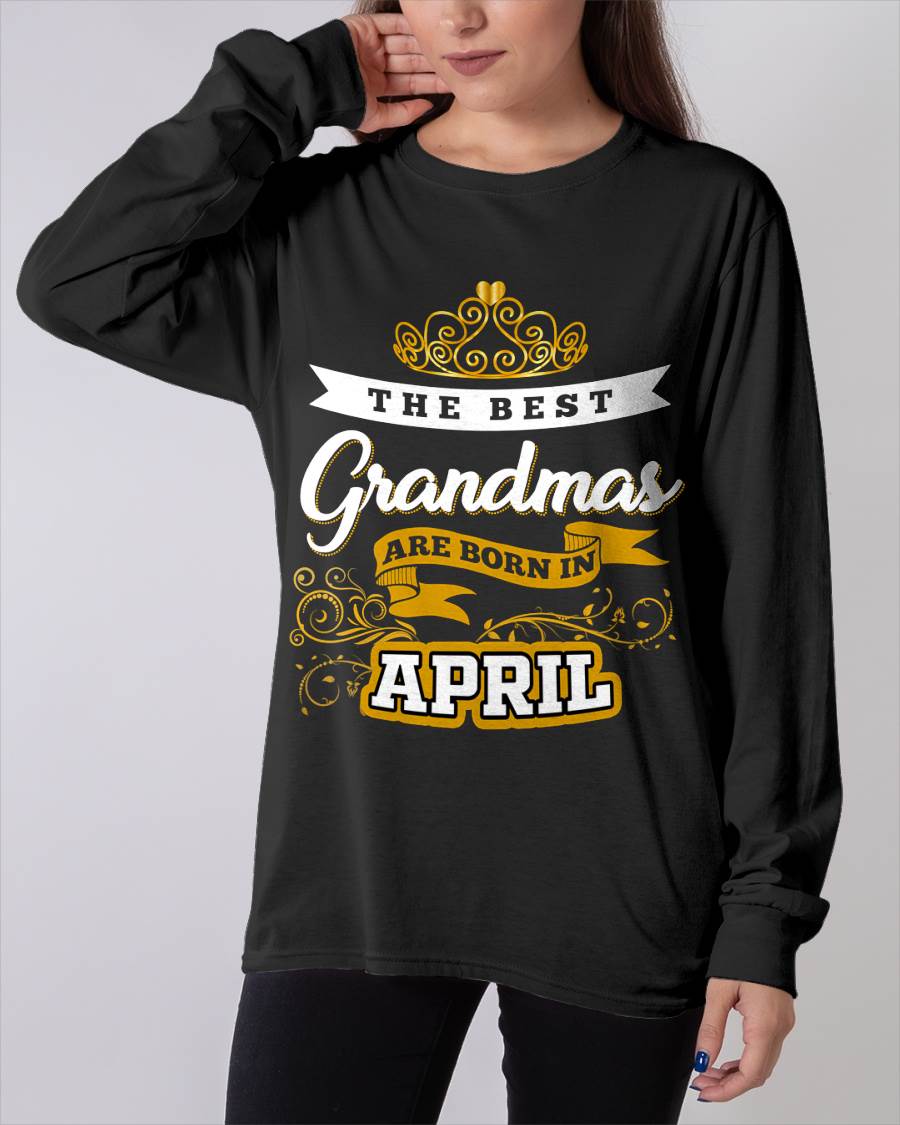 APRIL GRANDMAS ARE THE BEST - FOR WOMEN - TLEE04 (SKU2605-238-04)