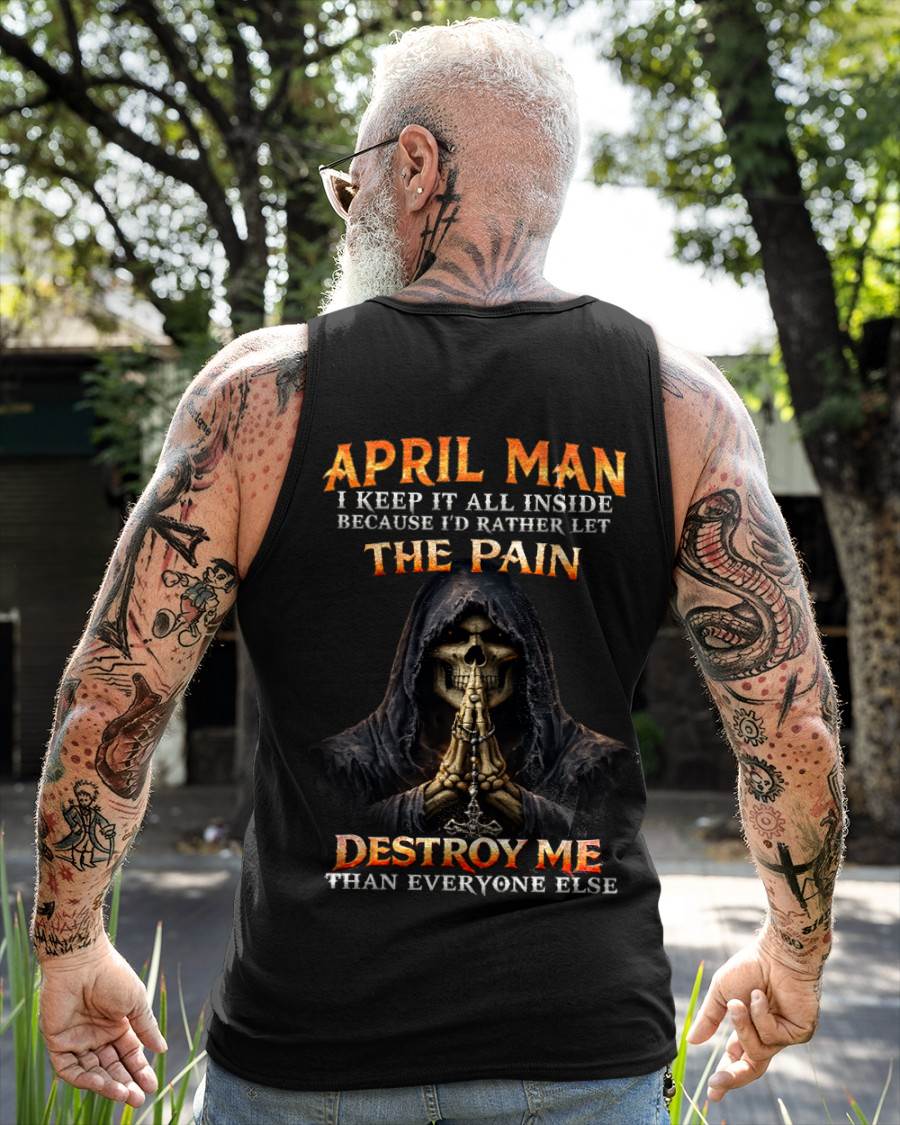 APRIL MAN THE PAIN DESTROYS ME - FOR MAN - TLEE04 (SKU2606-116-04)
