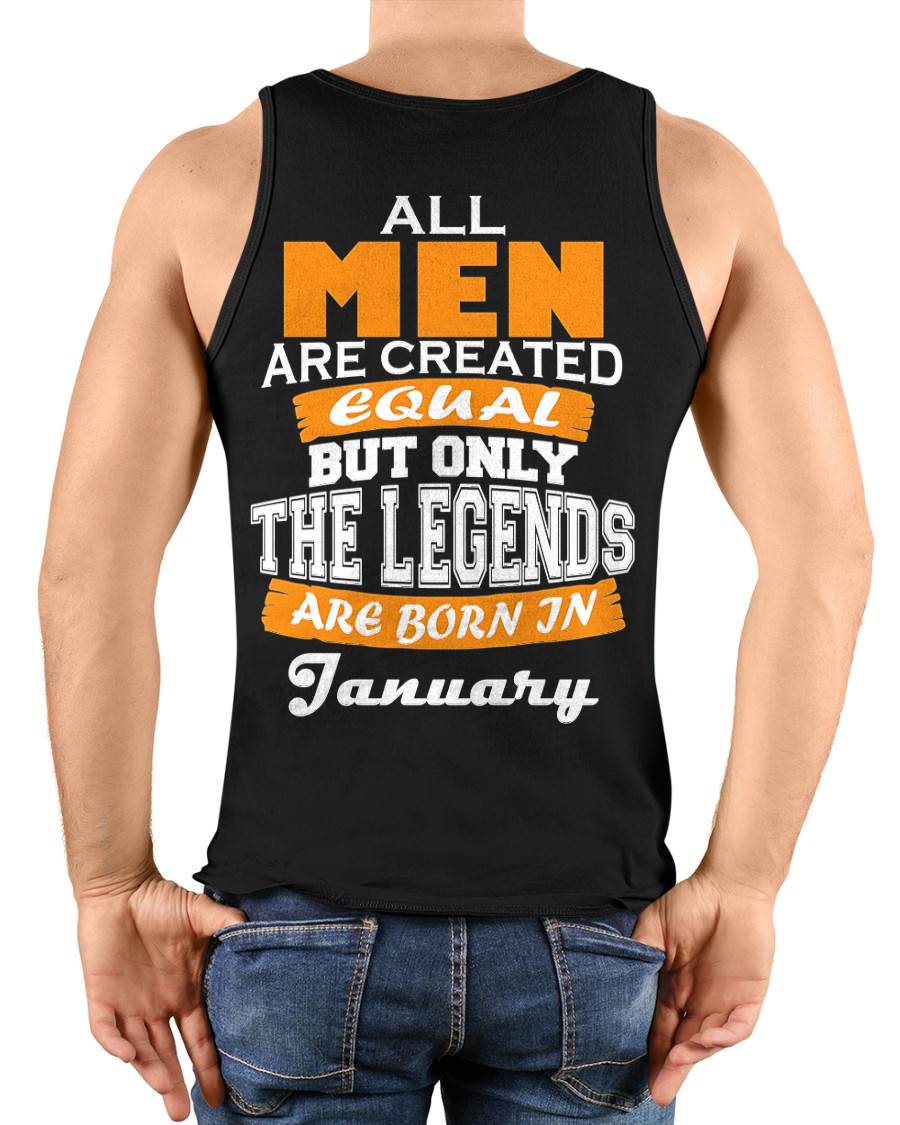 JANUARY MEN ARE BUILT DIFFERENT - FOR MAN - TLEE01 (SKU2604-236-01)