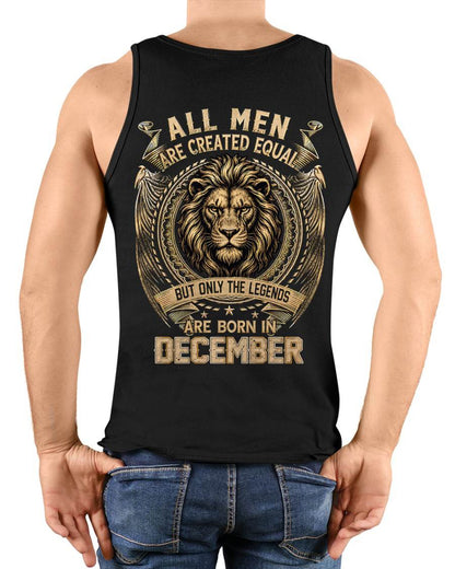 DECEMBER BORN LEGEND SHIRT – LION KING - FOR MAN - TLEE12 (SKU2606-177-12)