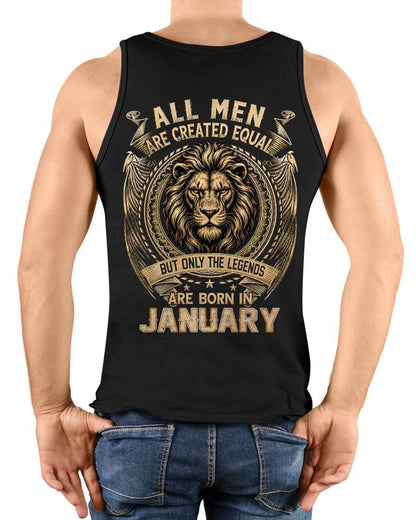 JANUARY BORN LEGEND SHIRT – LION KING - FOR MAN - TLEE01 (SKU2606-177-01)