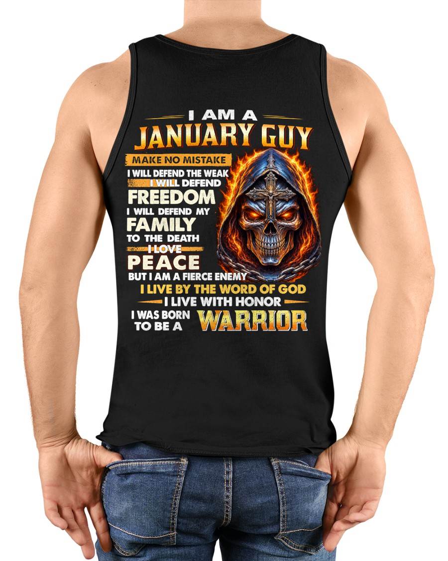 JANUARY – DEFENDER OF FAMILY AND FREEDOM - FOR MAN - TLEE01 (SKU2605-46-01)