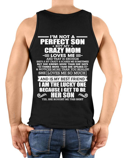 SHE MAY BE CRAZY BUT SHE LOVES ME UNCONDITIONALLY - FROM MOM - TLEE00 (SKU2604-84-00)