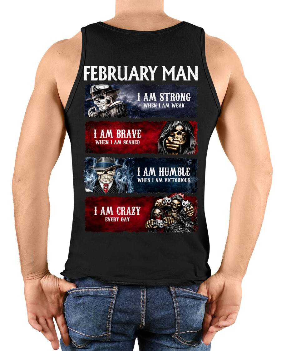 FEBRUARY MAN SKULL - FOR MAN - TLEE02 (SKU2607-304-02)