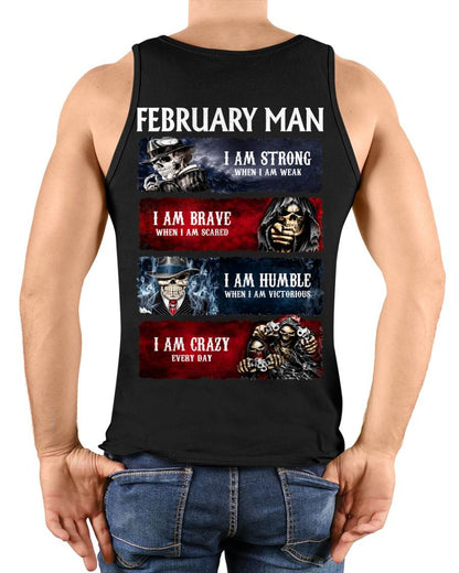 FEBRUARY MAN SKULL - FOR MAN - TLEE02 (SKU2607-304-02)