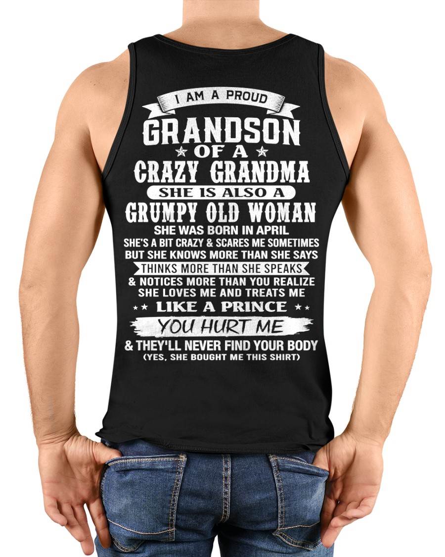APRIL - GRANDSON OF A CRAZY GRANDMA - FROM GRANDMA - TLEE04 (SKU2606-274-04)