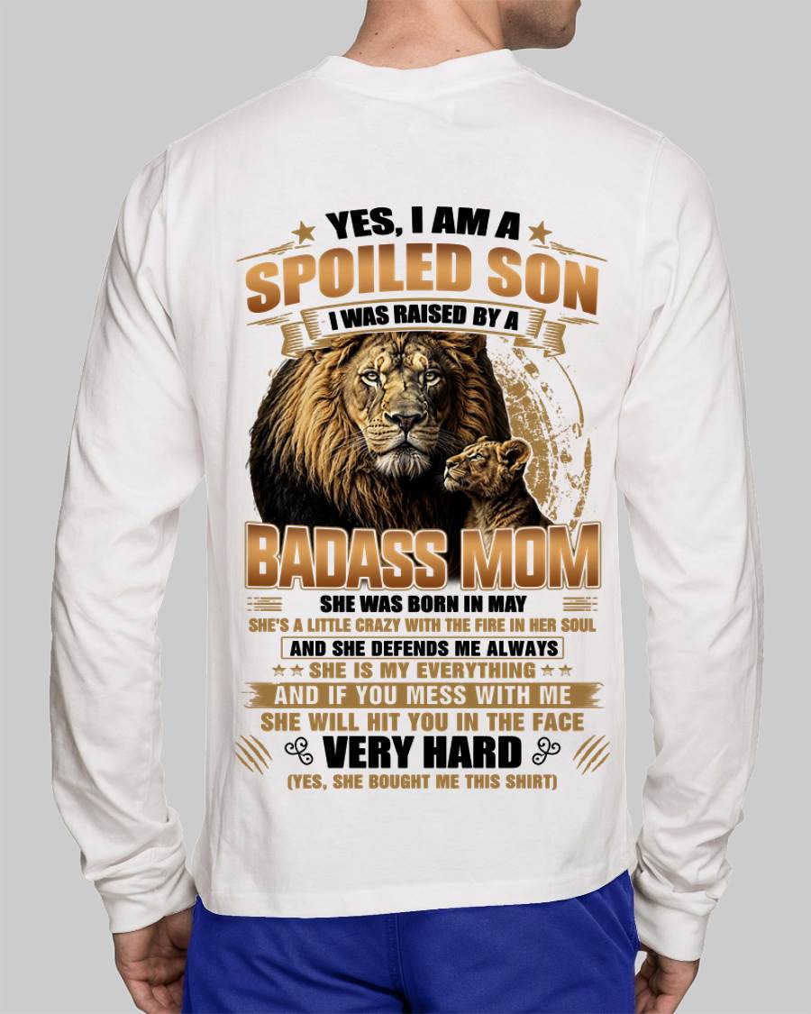 MAY MOM GIFT FOR SON SHIRT - FROM MOM - TLEE05 (SKU2605-404-05)