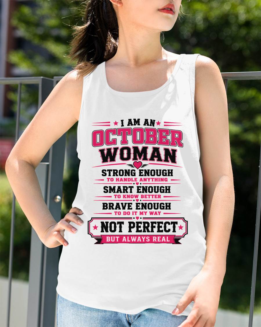 OCTOBER - BOLD BRAVE AND REAL - FOR WOMEN - TLEE10 (SKU2608-472-10)