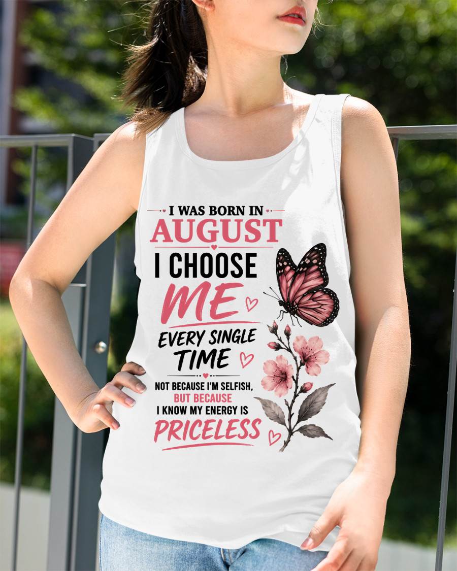 AUGUST QUEEN – I CHOOSE ME EVERY SINGLE TIME - FOR WOMEN - TLEE08 (SKU2606-02-08)