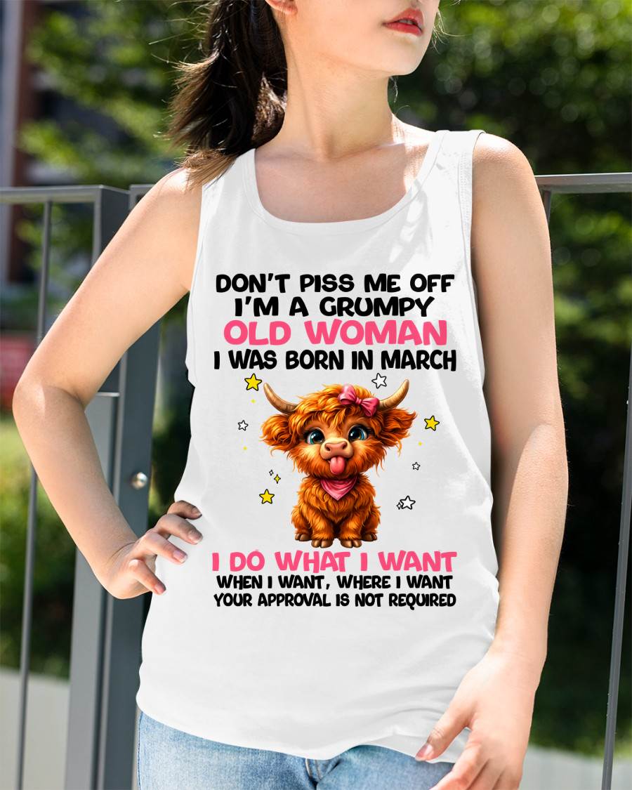 MARCH GRUMPY LADY SHIRT - FOR WOMEN - TLEE03 (SKU2607-215-03)