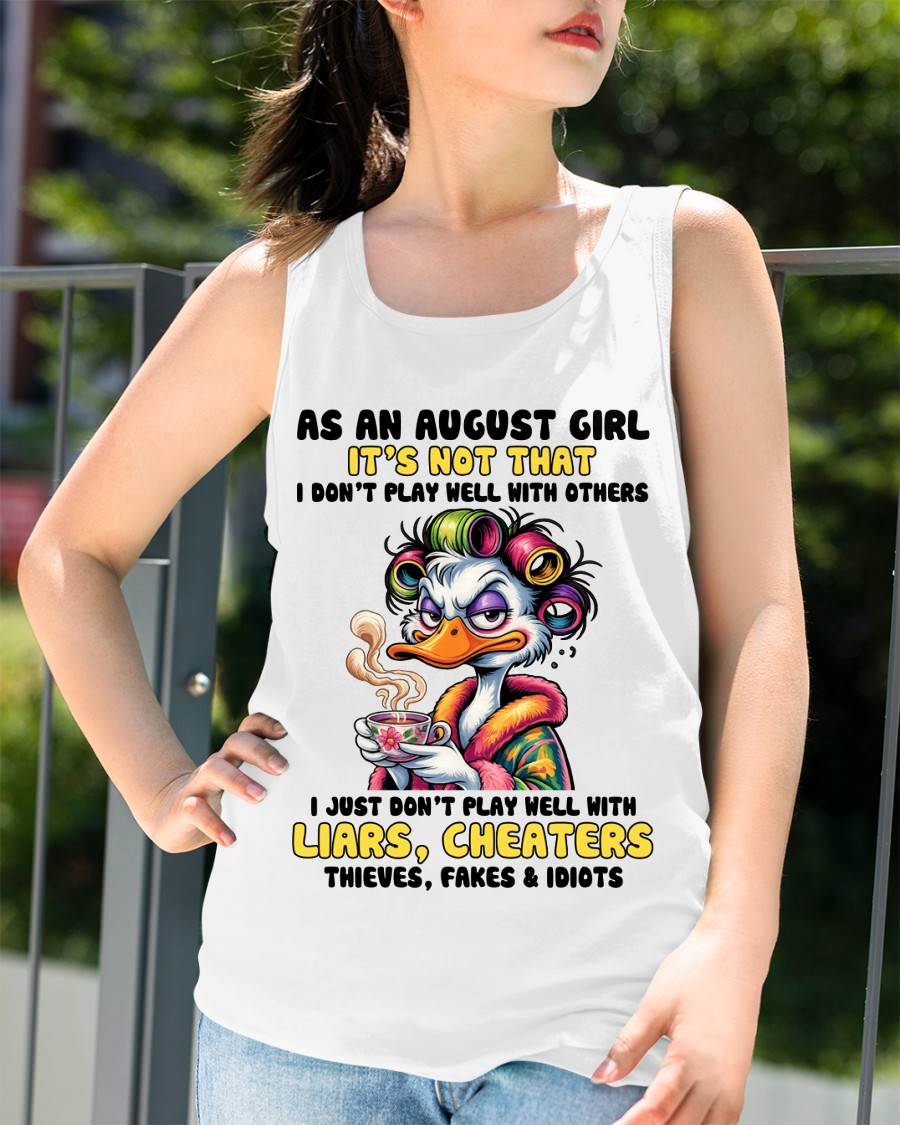 AUGUST GIRL - I PLAY NICE JUST NOT WITH EVERYONE - FOR WOMEN - TLEE08 (SKU2604-27-08)