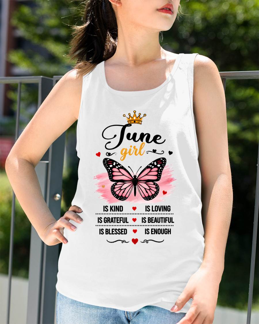 JUNE GIRL BUTTERFLY SHIRT - FOR WOMEN - TLEE06 (SKU2608-593-06)