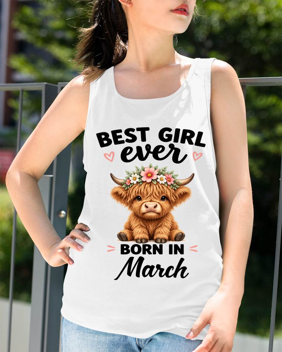 MARCH - BEST GIRL EVER - FOR WOMEN - TLEE03 (SKU2607-198-03)