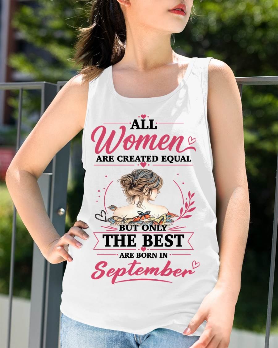 SEPTEMBER GIRLS ARE SIMPLY THE BEST - FOR WOMEN - TLEE09 (SKU2604-316-09)