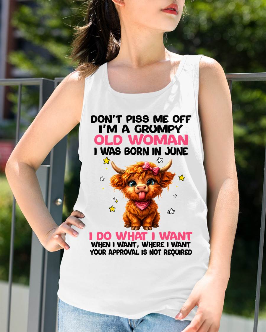JUNE GRUMPY LADY SHIRT - FOR WOMEN - TLEE06 (SKU2607-215-06)
