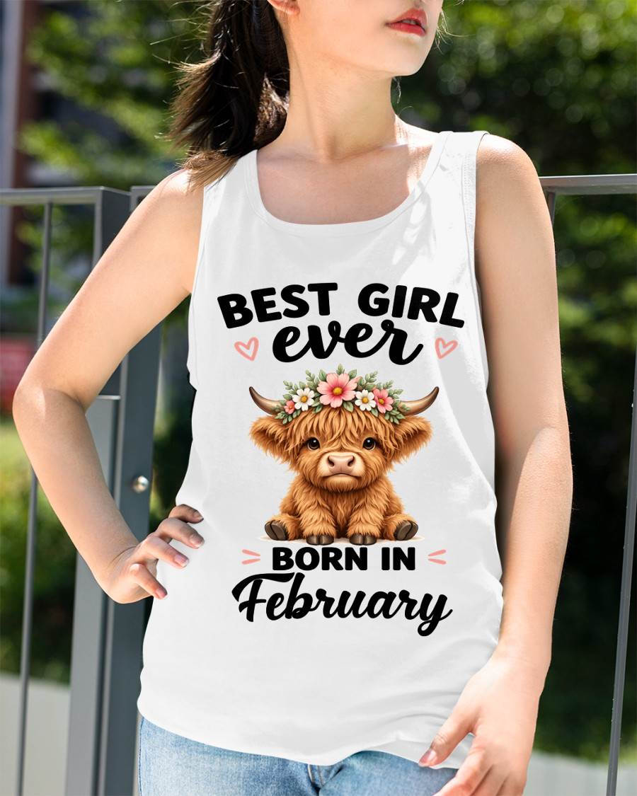 FEBRUARY - BEST GIRL EVER - FOR WOMEN - TLEE02 (SKU2607-198-02)