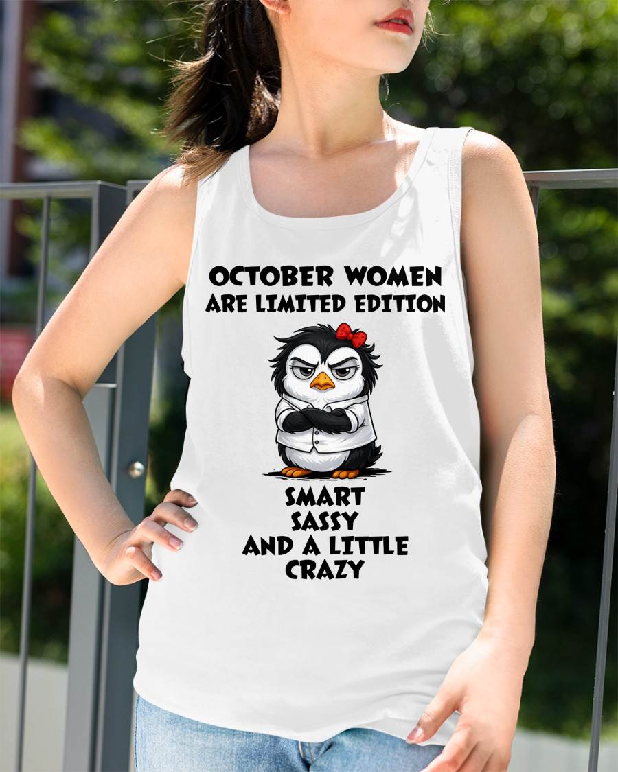 OCTOBER WOMEN – PRETTY WITH A SIDE OF CRAZY - FOR WOMEN - TLEE10 (SKU2605-400-10)