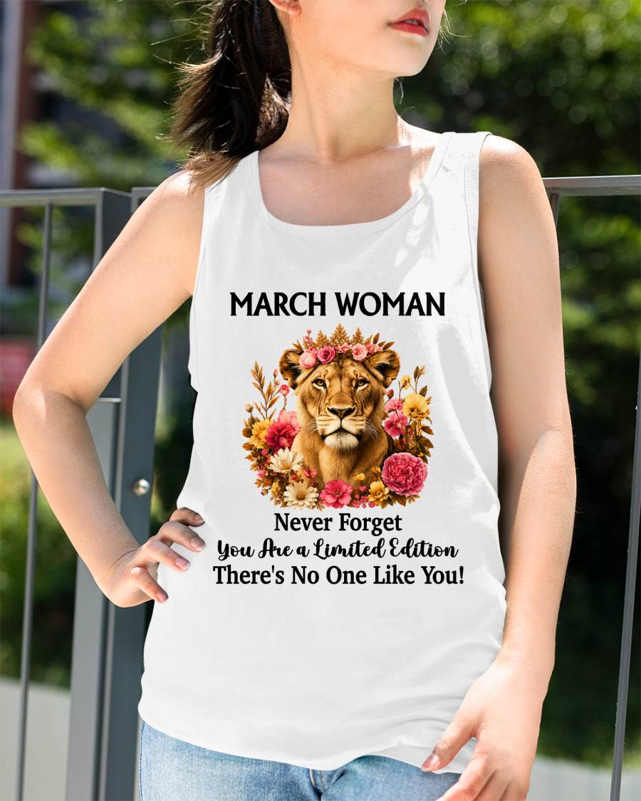 MARCH WOMAN – PROUD TO BE DIFFERENT - FOR WOMEN - TLEE03 (SKU2607-74-03)