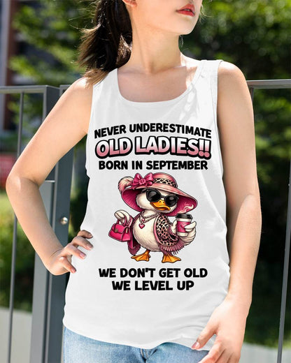 SEPTEMBER LADIES – WE DON’T GET OLD, WE LEVEL UP - FOR WOMEN - TLEE09 (SKU2604-35-09)