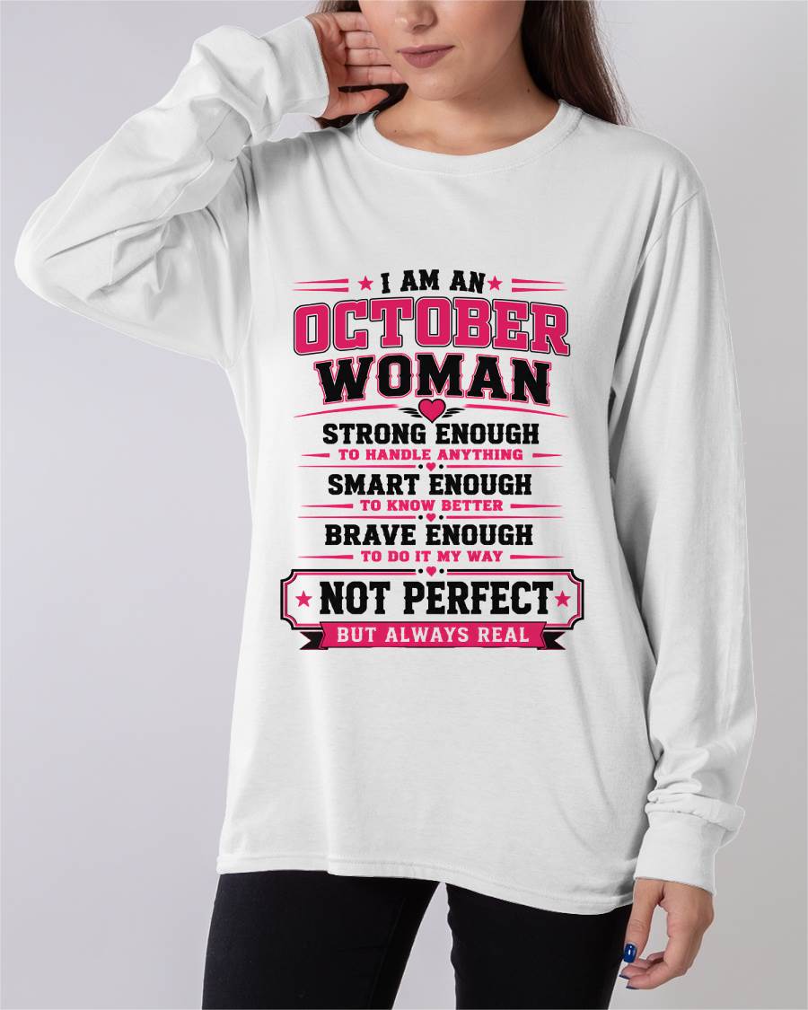 OCTOBER - BOLD BRAVE AND REAL - FOR WOMEN - TLEE10 (SKU2608-472-10)