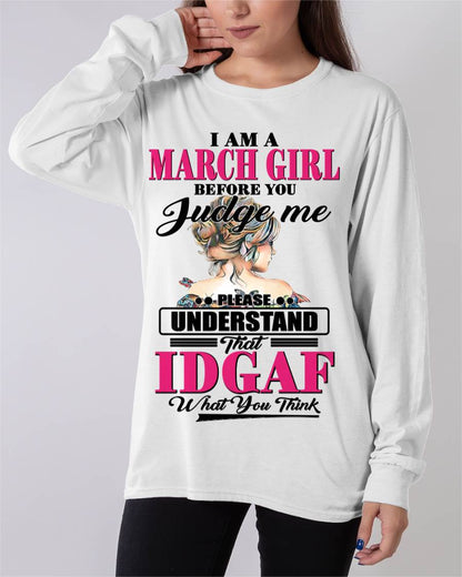 MARCH GIRL ENERGY – NOT HERE TO PLEASE - FOR WOMEN - TLEE03 (SKU2604-267-03)