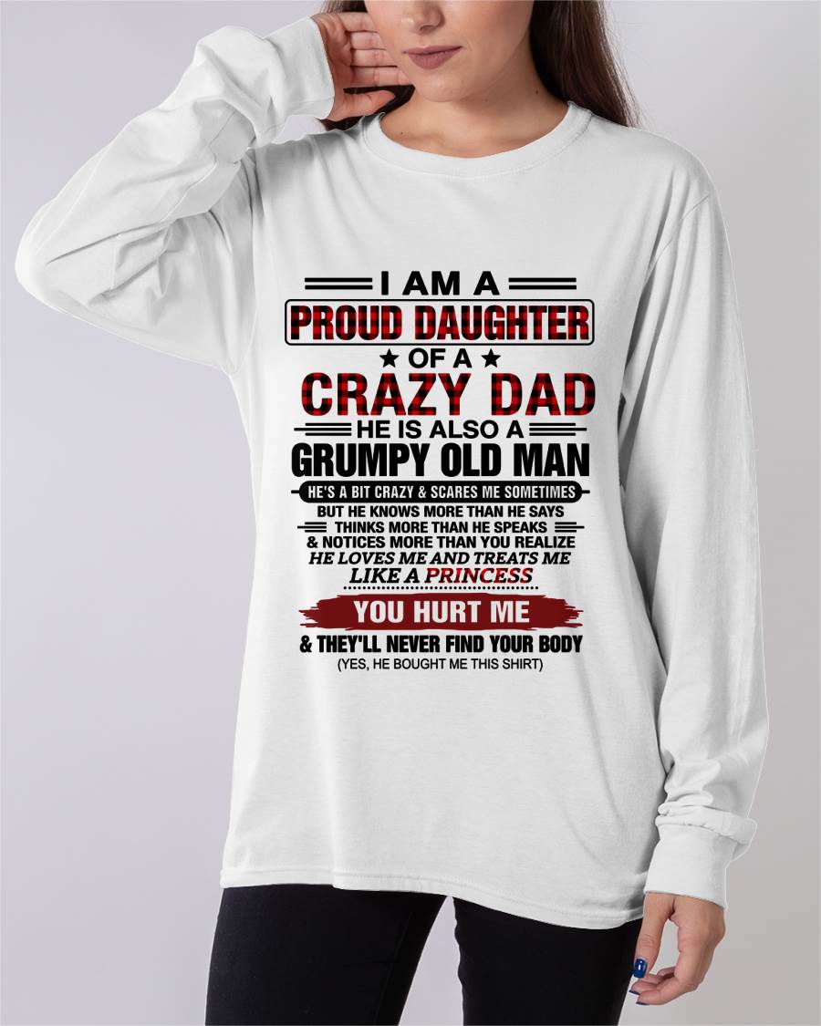 BEST DAD BEST DAUGHTER SHIRT - FROM DAD - TLEE00 (SKU2608-27-00)