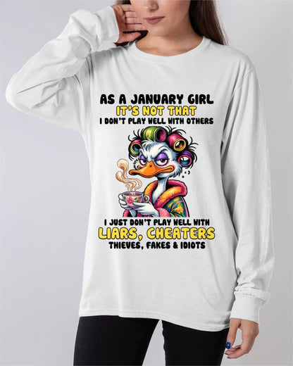 JANUARY GIRL - I PLAY NICE JUST NOT WITH EVERYONE - FOR WOMEN - TLEE01 (SKU2604-27-01)