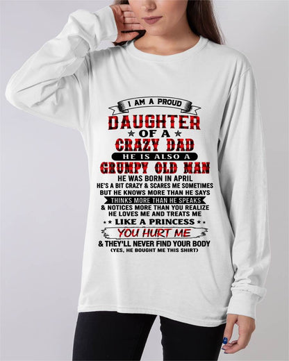 APRIL - EVERY PRINCESS HAS A CRAZY DAD - FROM DAD - TLEE04 (SKU2608-627-04)