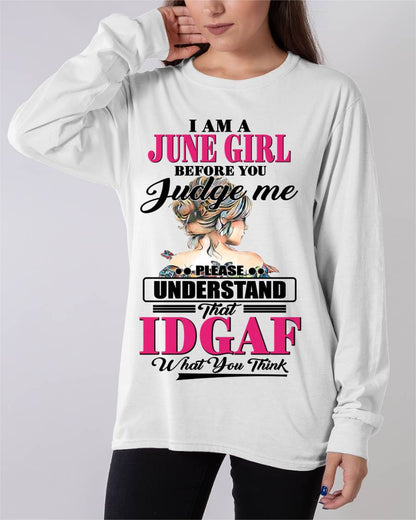 JUNE GIRL ENERGY – NOT HERE TO PLEASE - FOR WOMEN - TLEE06 (SKU2604-267-06)