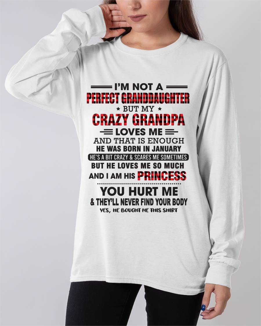 JANUARY - I MAY NOT BE PERFECT, BUT I’M ALWAYS LOVED BY MY GRANDPA - FROM GRANDPA - TLEE01 (SKU26T-01285-01)