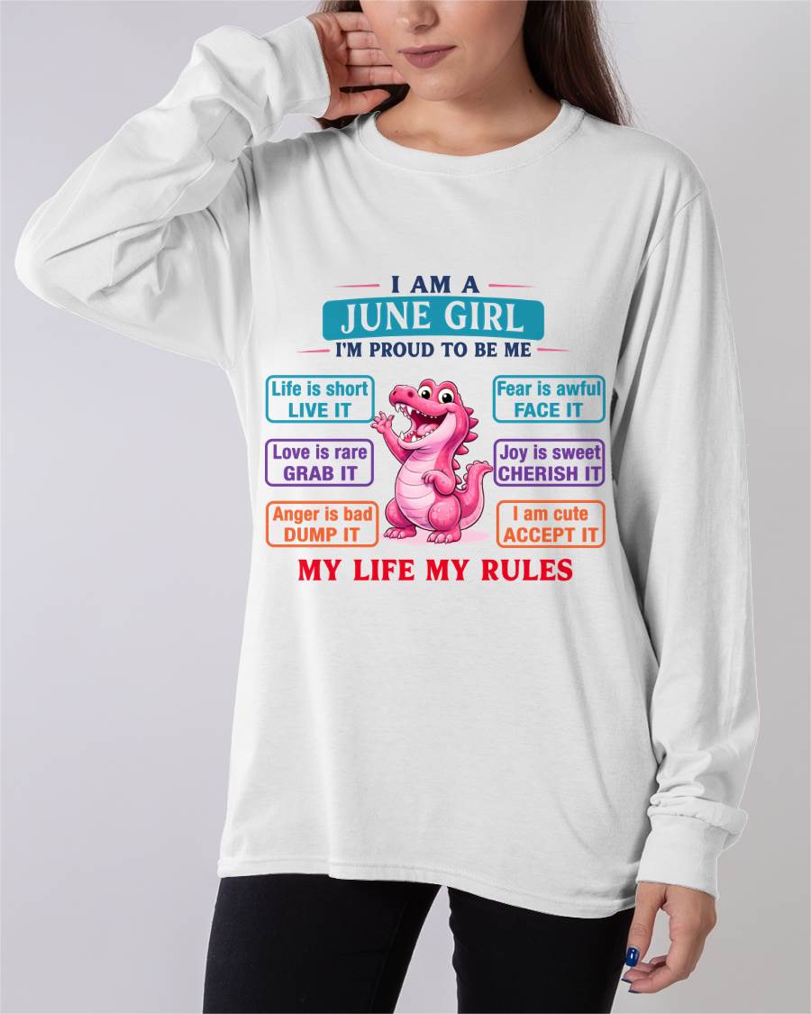 JUNE GIRL – MY LIFE MY RULES - FOR WOMEN - TLEE06 (SKU2604-245-06)