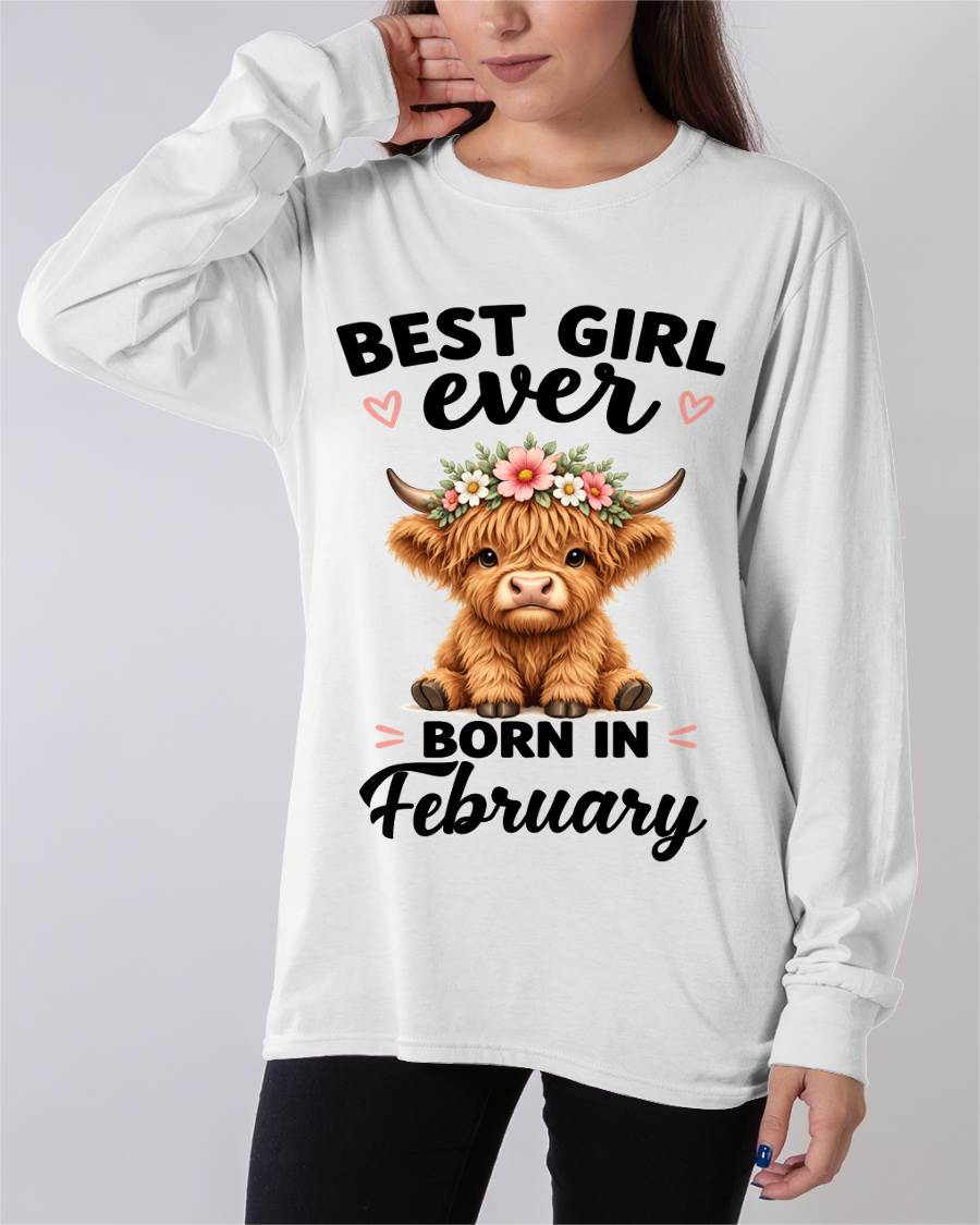 FEBRUARY - BEST GIRL EVER - FOR WOMEN - TLEE02 (SKU2607-198-02)