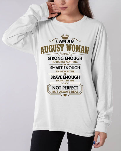 AUGUST WOMAN – BOLD STRONG REAL - FOR WOMEN - TLEE08 (SKU2605-90-08)