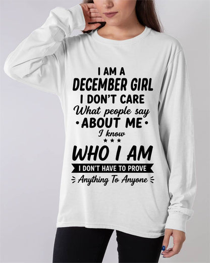 DECEMBER – I DON'T CARE WHAT PEOPLE SAY ABOUT ME - FOR WOMEN - TLEE12 (SKU2606-379-12)