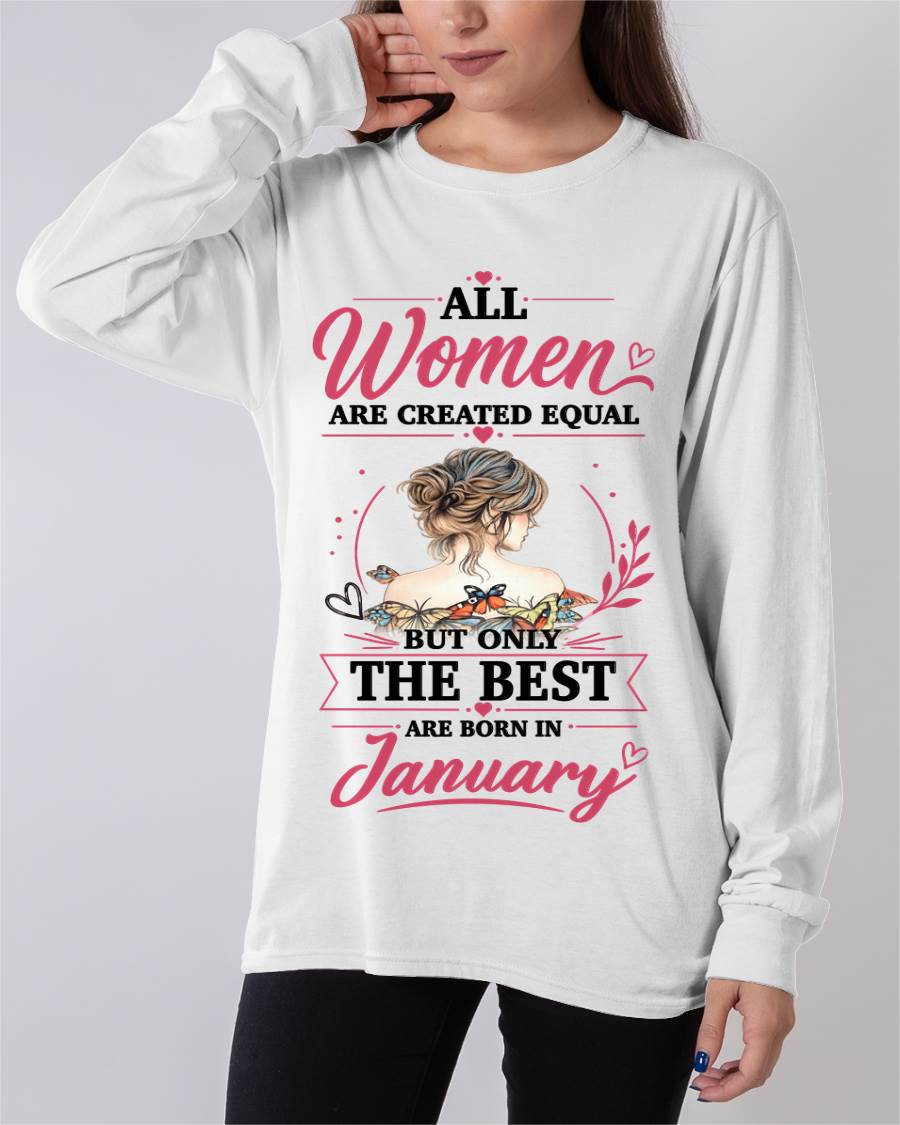 JANUARY GIRLS ARE SIMPLY THE BEST - FOR WOMEN - TLEE01 (SKU2604-316-01)