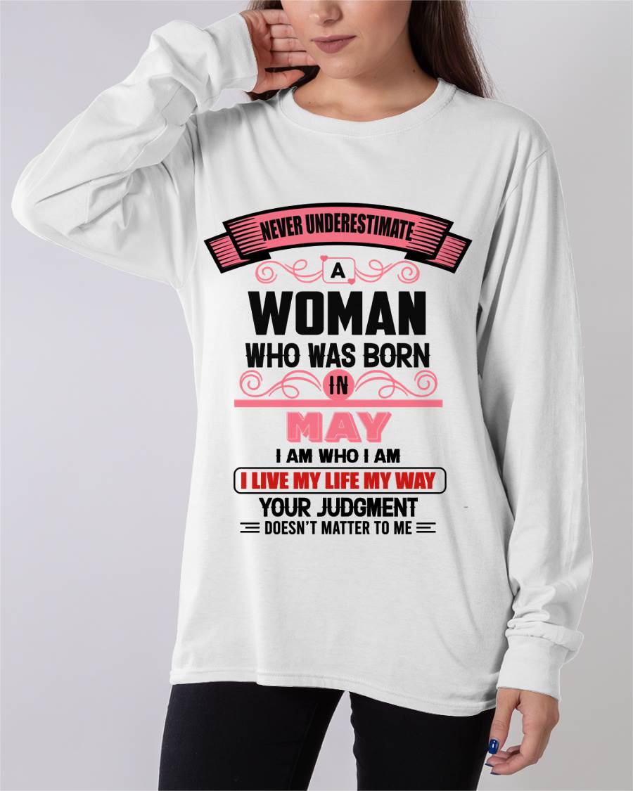 MAY - I AM WHO I AM — CONFIDENT, INDEPENDENT, AND UNAPOLOGETIC - FOR WOMEN - TLEE05 (SKU2602-91-05)