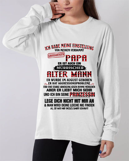 AUGUST / MEIN PAPA, MEIN HELD – EIN GESCHENK VON PAPA - TLEE08 (SKU2606-08-08)