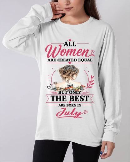 JULY GIRLS ARE SIMPLY THE BEST - FOR WOMEN - TLEE07 (SKU2604-316-07)
