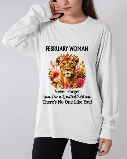 FEBRUARY WOMAN – PROUD TO BE DIFFERENT - FOR WOMEN - TLEE02 (SKU2607-74-02)