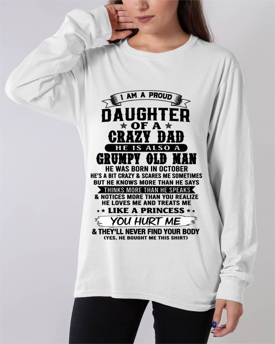 OCTOBER - PROUD DAUGHTER OF DAD - FROM DAD - TLEE10 (SKU2606-209-10)