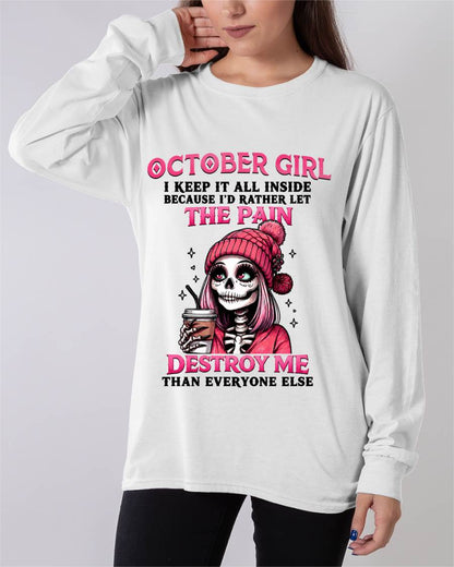 OCTOBER GIRL : KEEPING IT ALL INSIDE - FOR WOMEN - TLEE10 (SKU2606-106-10)