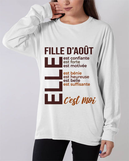 JE SUIS UNE FILLE D’AOÛT - fma TLEE08 (SKU2605-192-08)