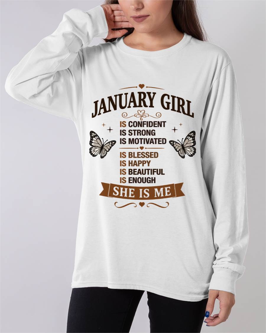 JANUARY GIRL – FAITH, STRENGTH & BEAUTY - FOR WOMEN - TLEE01 (SKU2605-378-01)