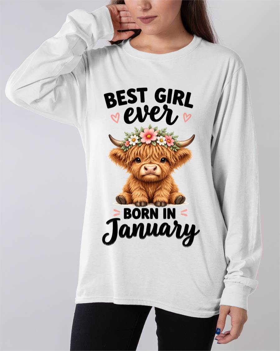 JANUARY - BEST GIRL EVER - FOR WOMEN - TLEE01 (SKU2607-198-01)