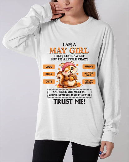 MAY GIRL - SWEET BUT A LITTLE CRAZY AND FULL OF ENERGY - FOR WOMEN - TLEE05 (SKU2603-126-05)